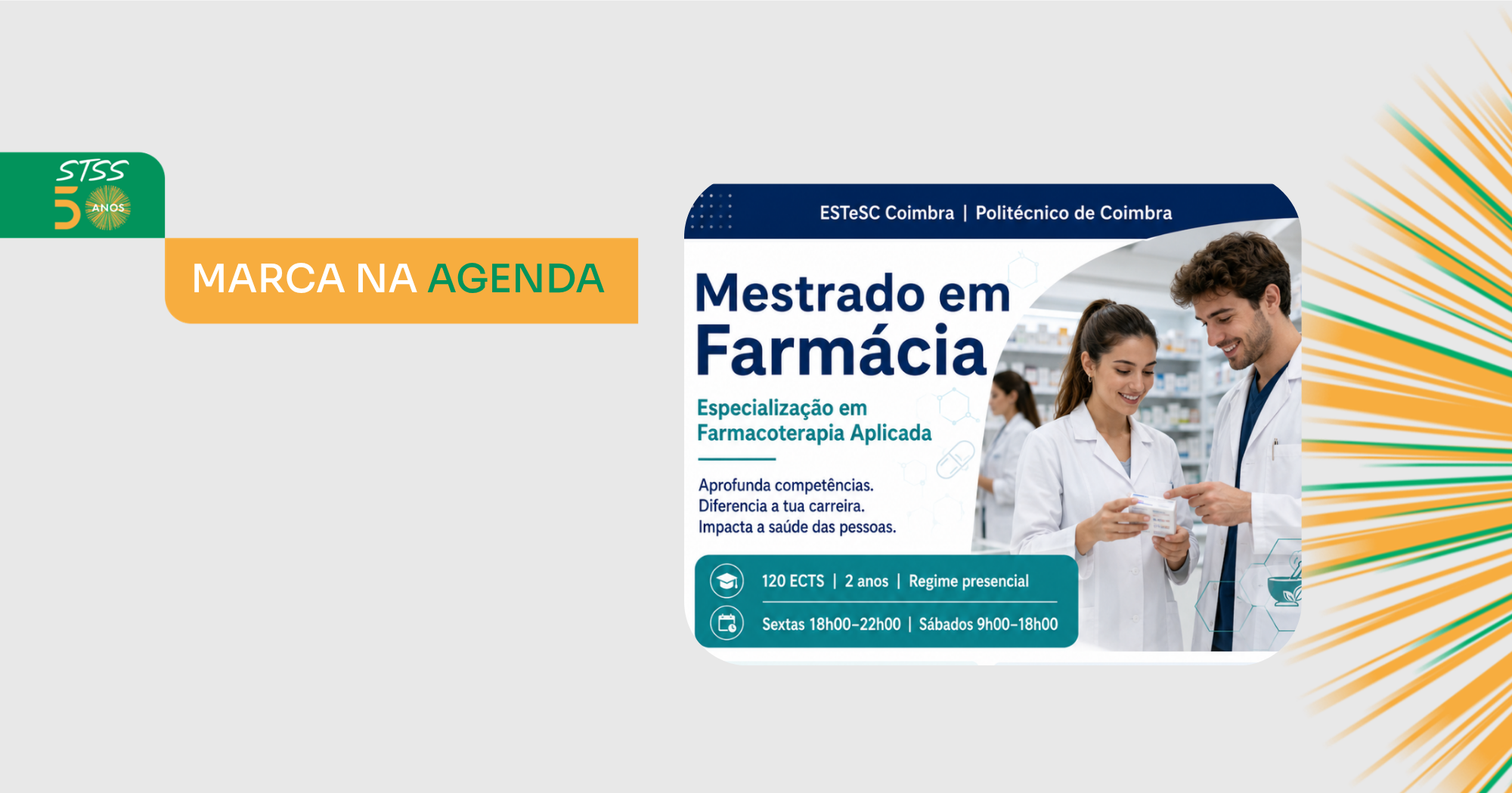 ESTESC.IPC | Mestrado em Farmácia – Especialização em Farmacoterapia Aplicada